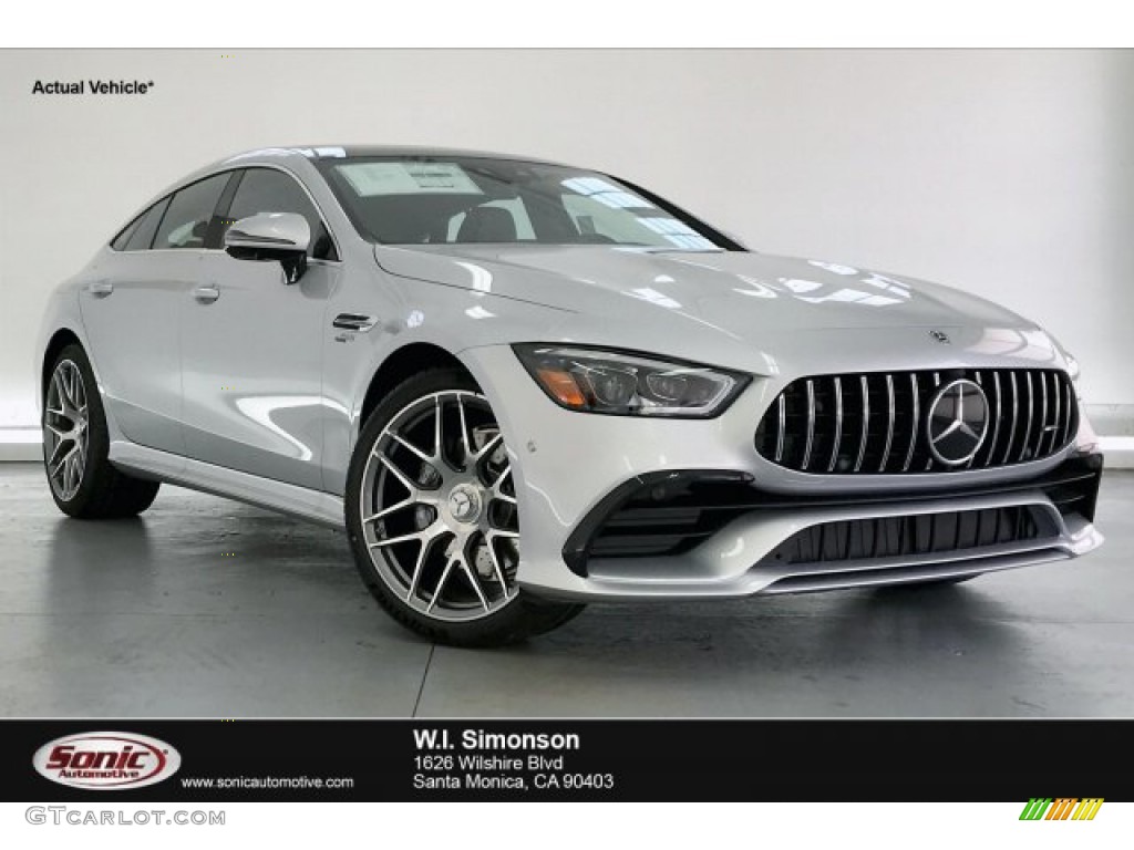 Iridium Silver Metallic Mercedes-Benz AMG GT