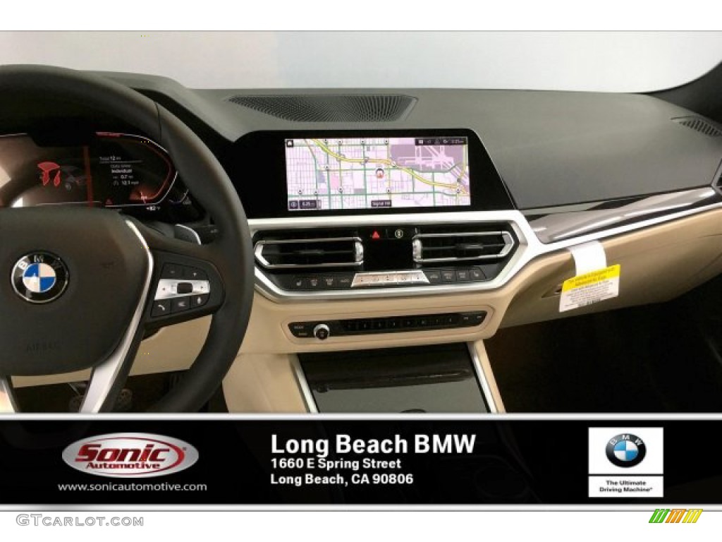 2020 3 Series 330i Sedan - Glacier Silver Metallic / Canberra Beige photo #5