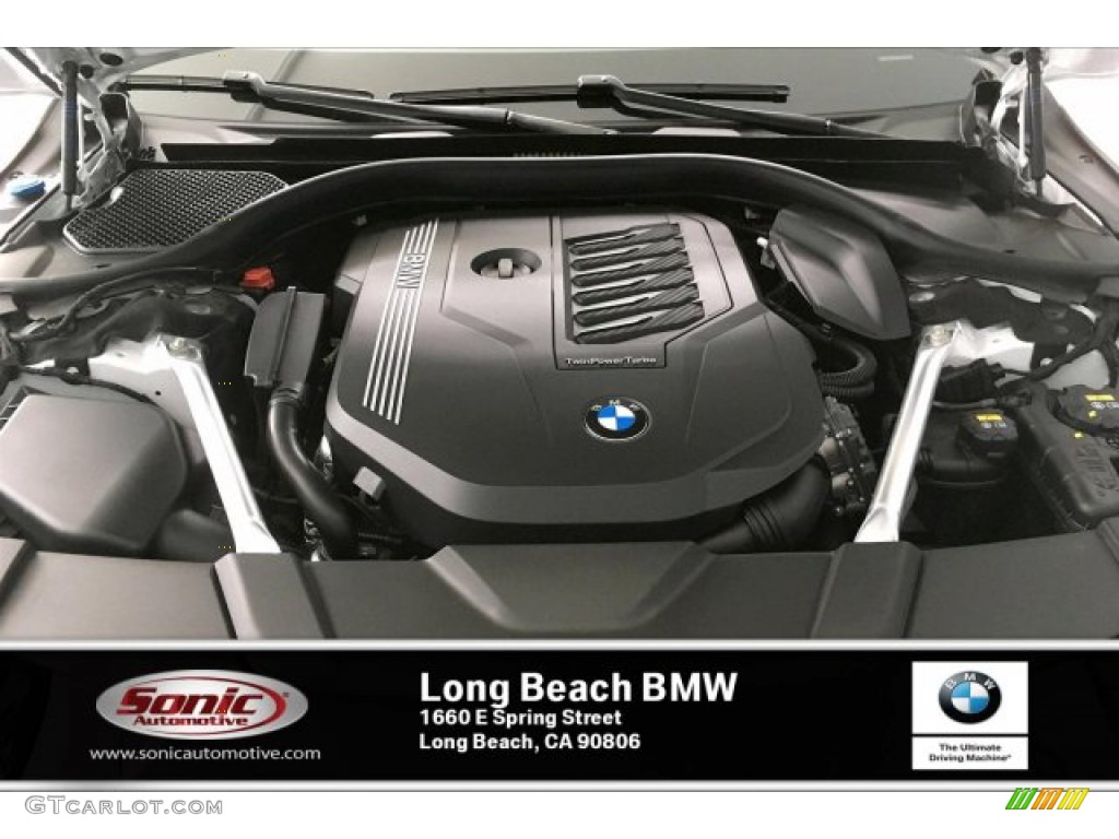 2020 7 Series 740i Sedan - Mineral White Metallic / Black photo #8