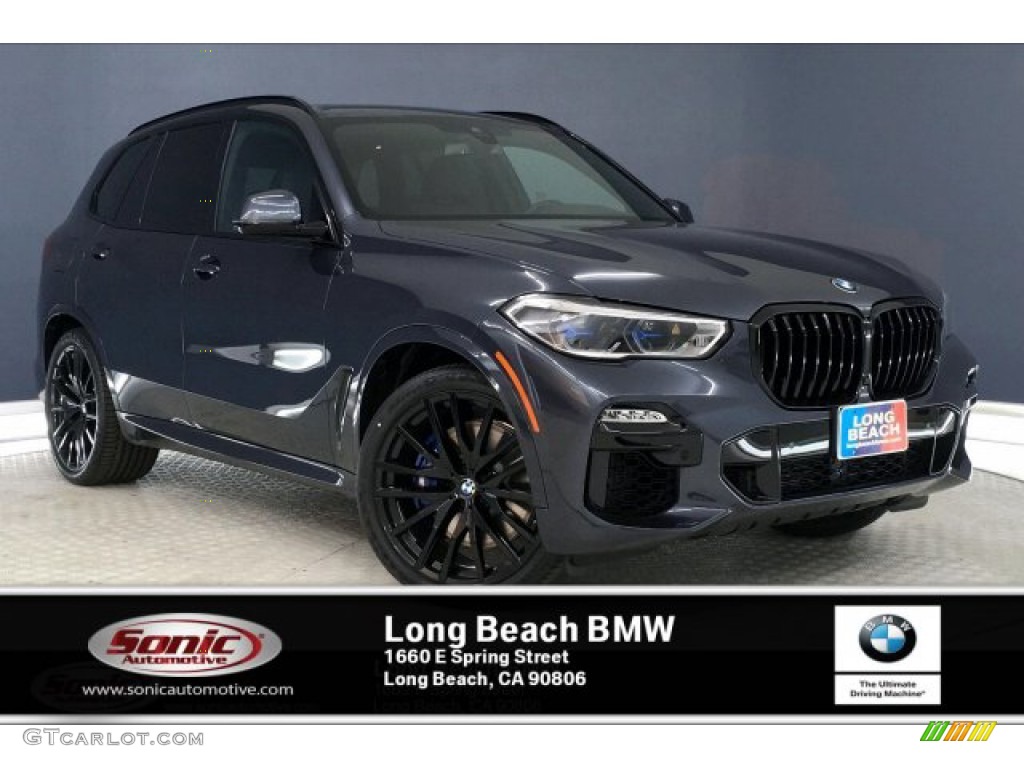 2020 X5 xDrive40i - Arctic Grey Metallic / Black photo #1