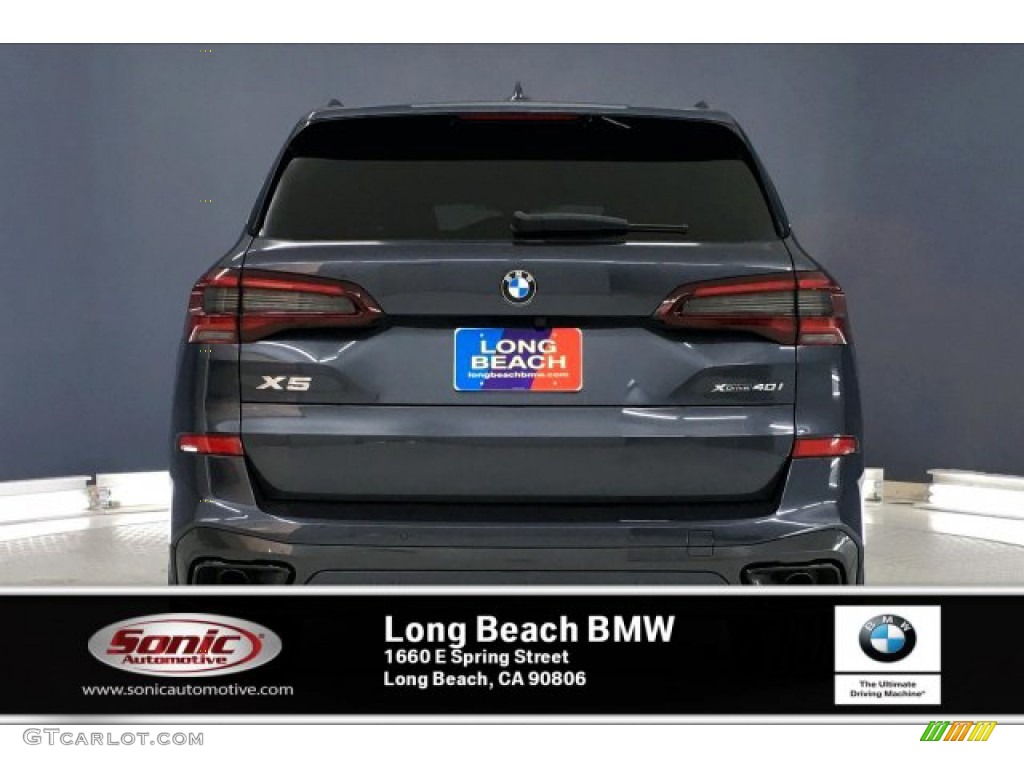 2020 X5 xDrive40i - Arctic Grey Metallic / Black photo #3