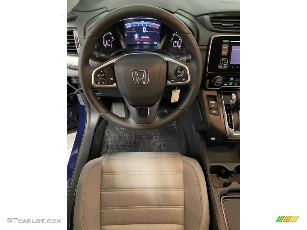 2020 CR-V LX AWD - Obsidian Blue Pearl / Gray photo #13