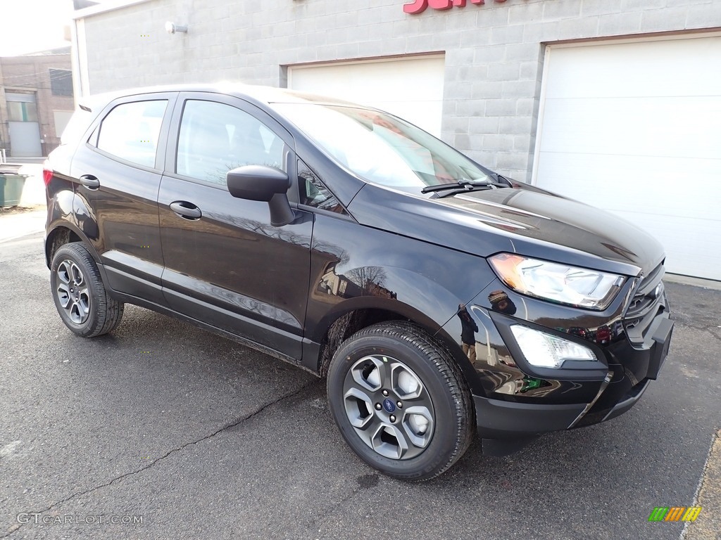 Shadow Black 2020 Ford EcoSport S 4WD Exterior Photo #137362273