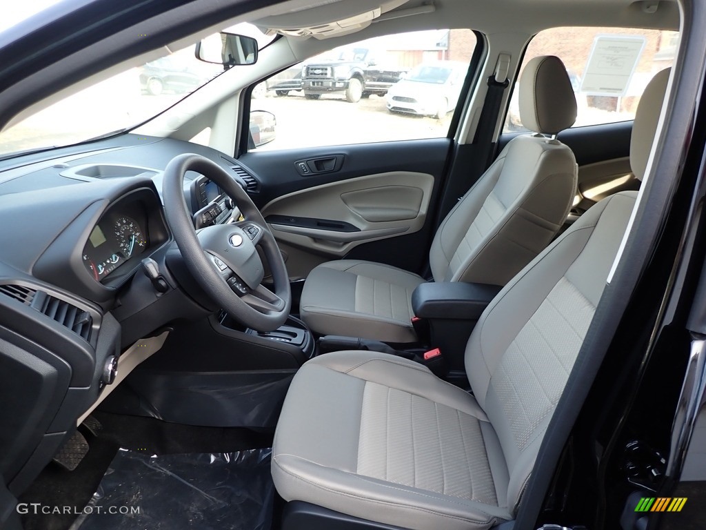 Medium Light Stone Interior 2020 Ford EcoSport S 4WD Photo #137362300