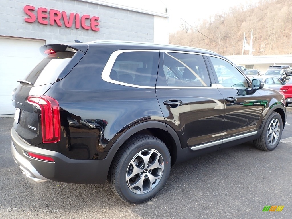 2020 Telluride EX AWD - Ebony Black / Gray photo #2