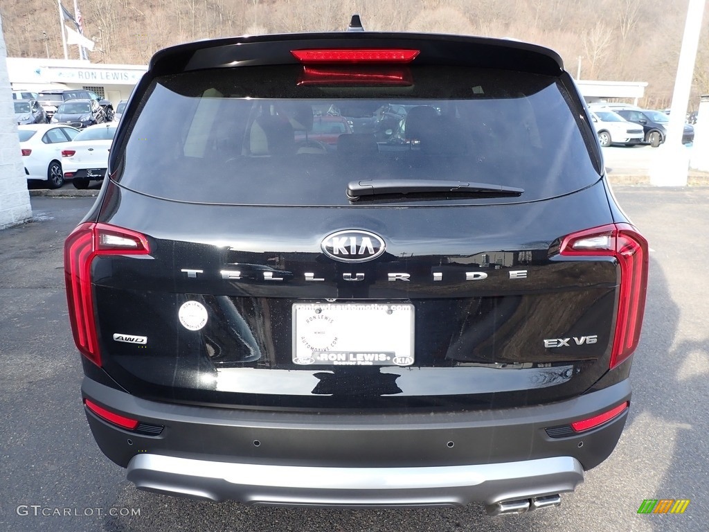 2020 Telluride EX AWD - Ebony Black / Gray photo #3