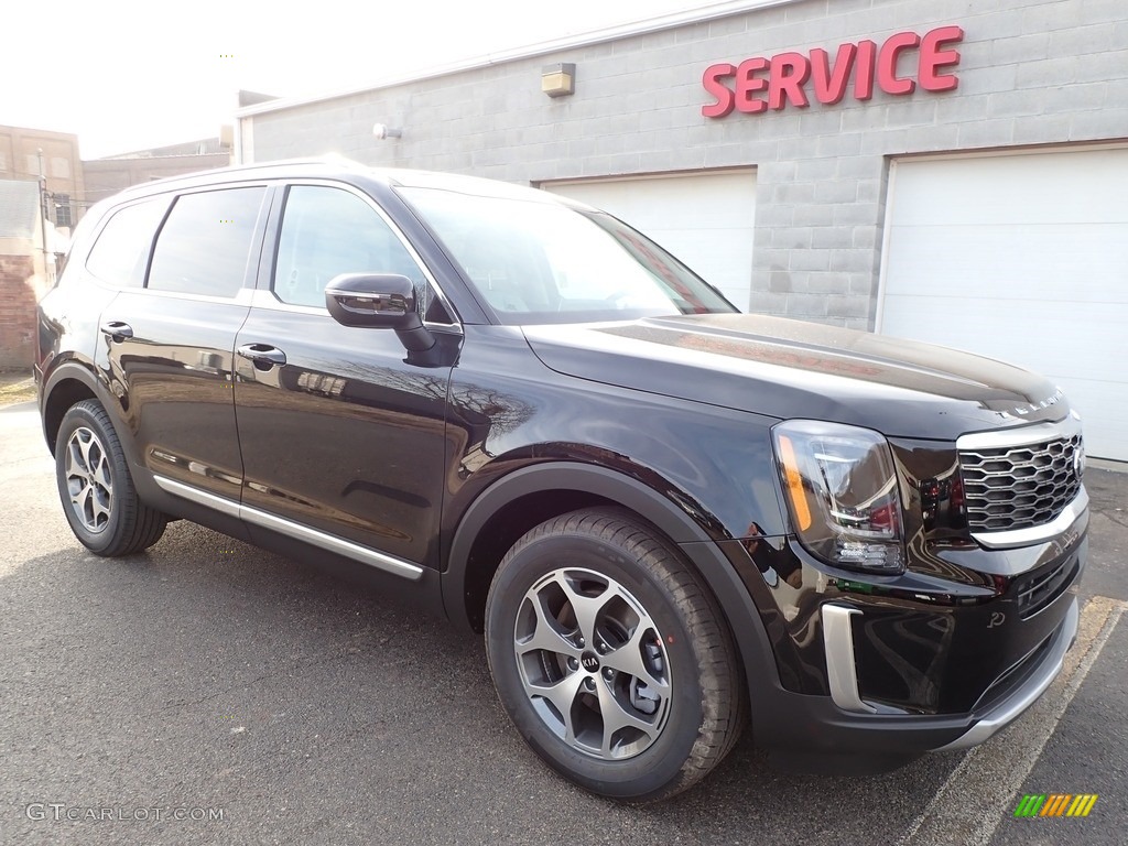 2020 Telluride EX AWD - Ebony Black / Gray photo #9