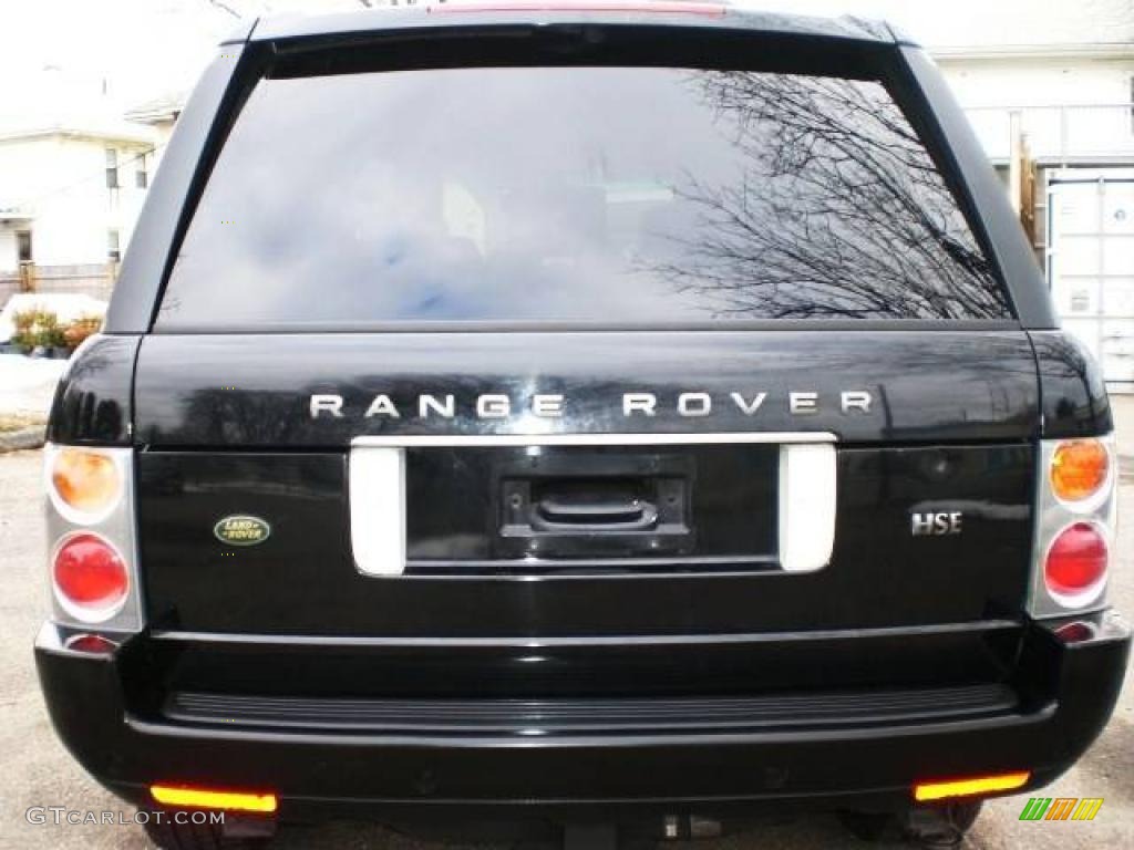 2003 Range Rover HSE - Java Black Metallic / Sand/Jet Black photo #9