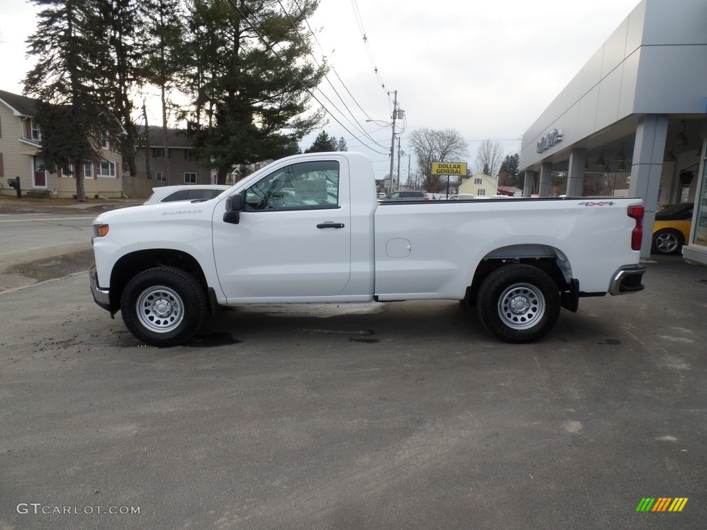 Summit White 2020 Chevrolet Silverado 1500 WT Regular Cab 4x4 Exterior Photo #137364250