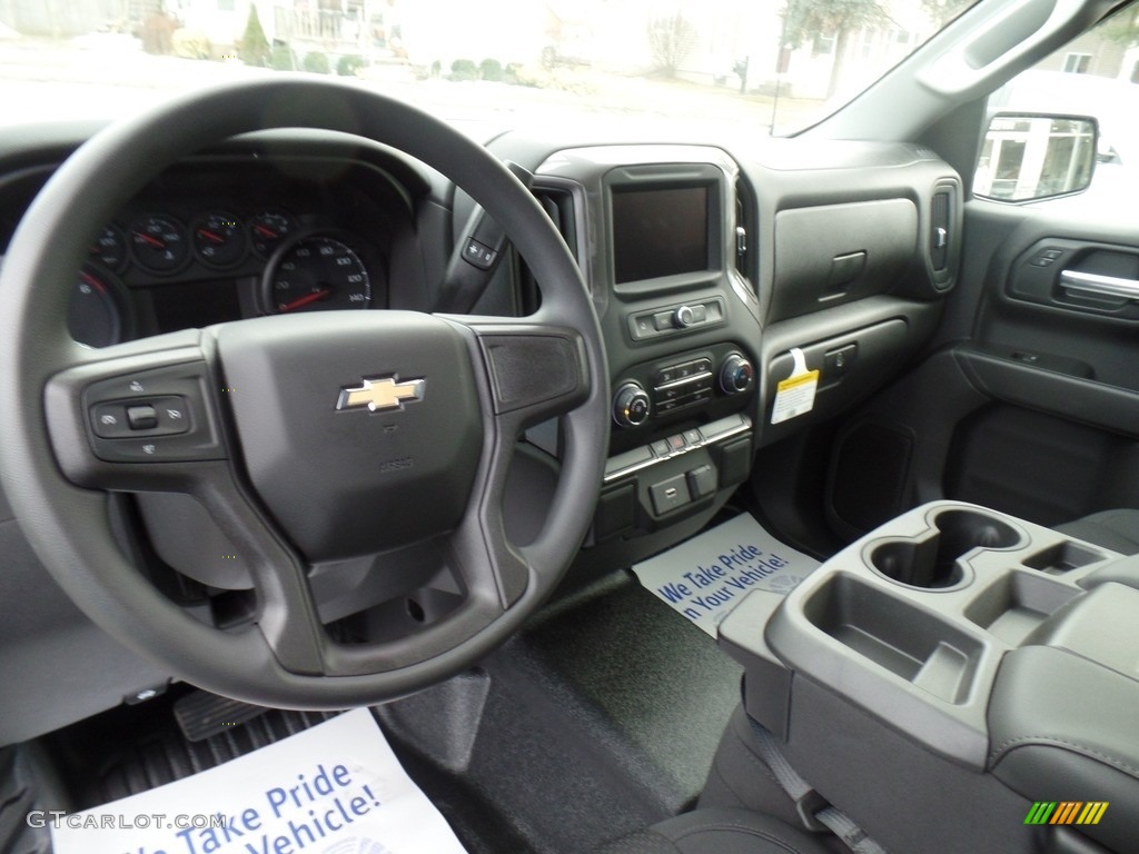 2020 Chevrolet Silverado 1500 WT Regular Cab 4x4 Jet Black Dashboard Photo #137364346