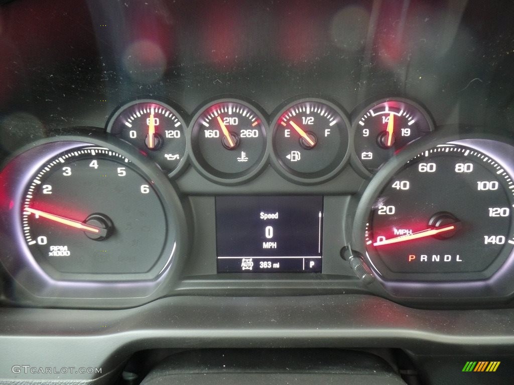 2020 Chevrolet Silverado 1500 WT Regular Cab 4x4 Gauges Photo #137364385