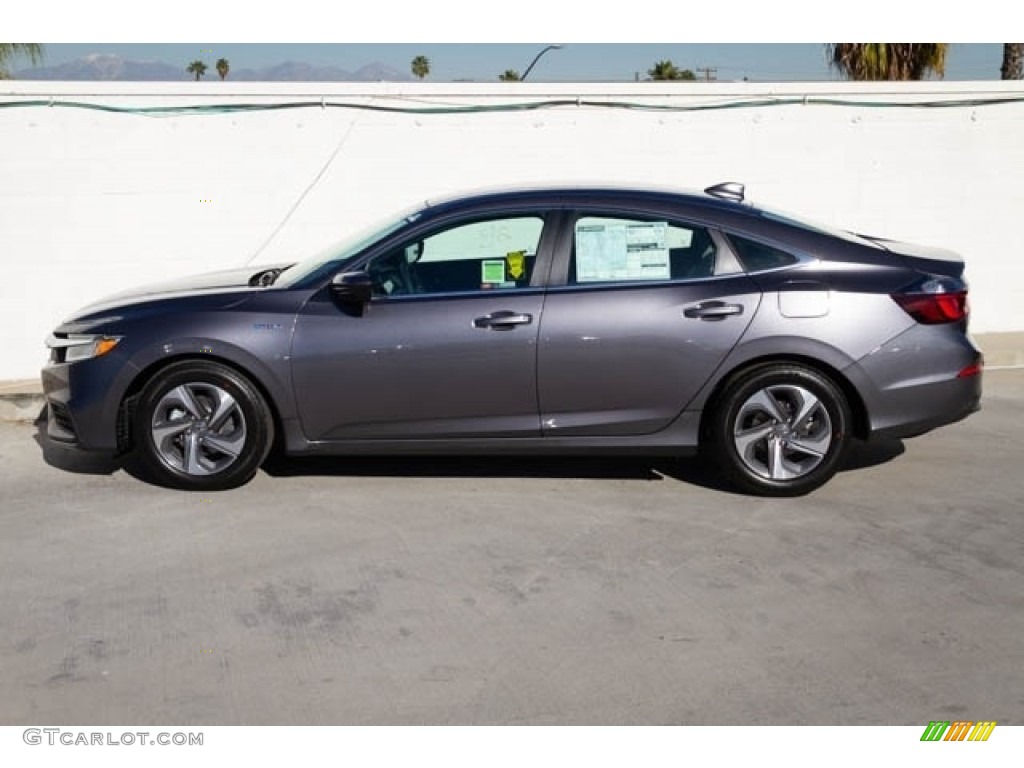 Modern Steel Metallic 2020 Honda Insight EX Exterior Photo #137364625