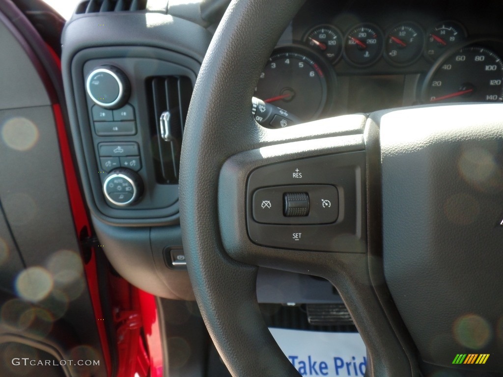 2020 Silverado 2500HD Custom Crew Cab 4x4 - Red Hot / Jet Black photo #21