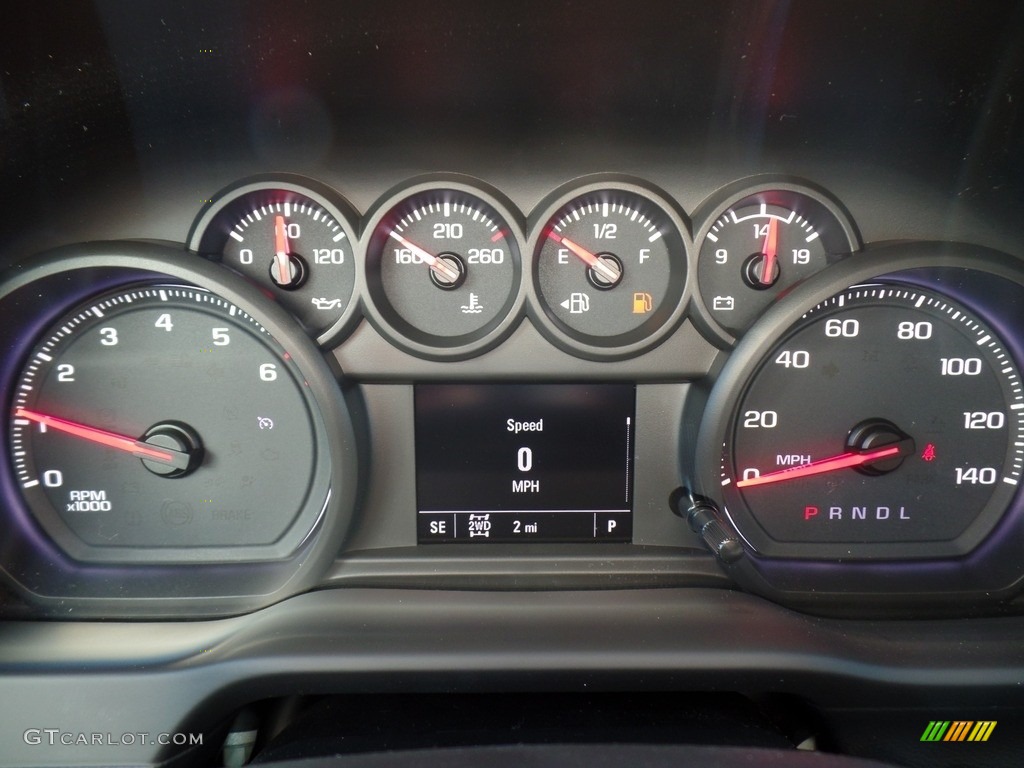 2020 Silverado 2500HD Custom Crew Cab 4x4 - Red Hot / Jet Black photo #24