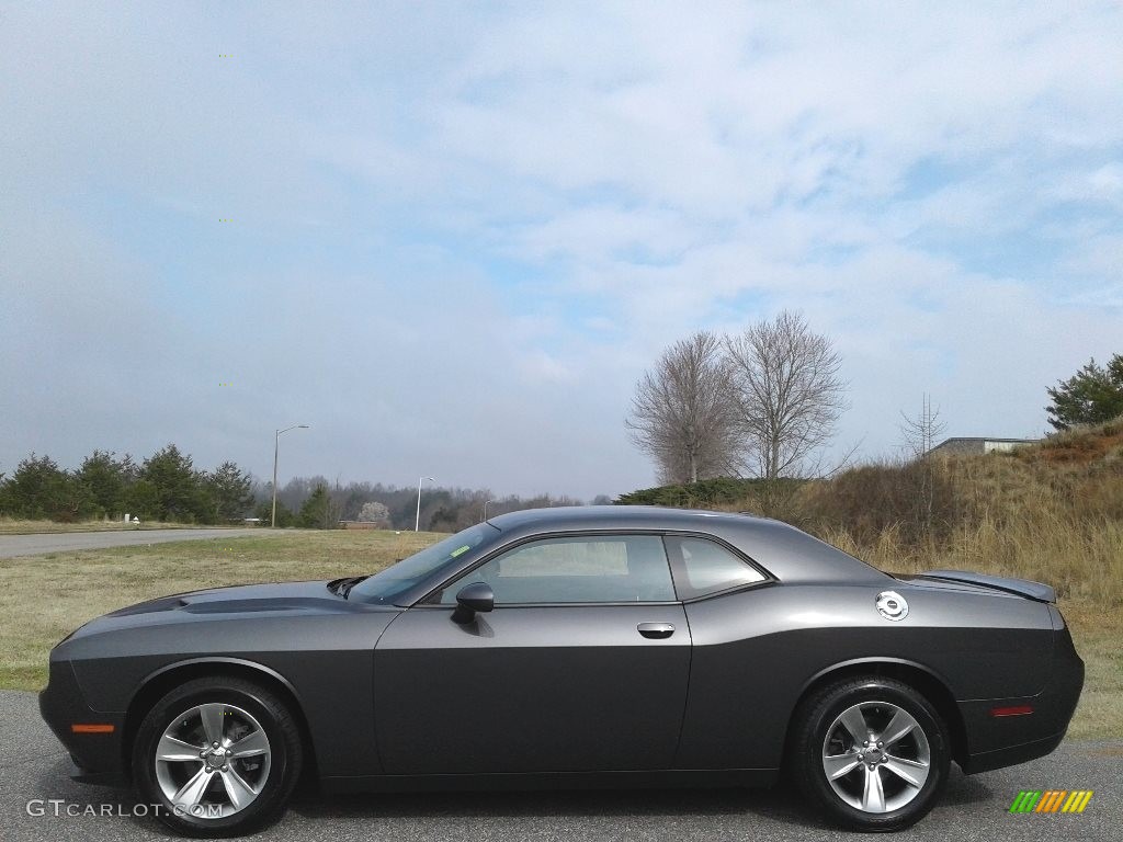 2019 Challenger SXT - Granite Pearl / Black photo #1