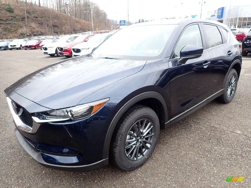 Deep Crystal Blue Mica 2020 Mazda CX-5 Touring AWD Exterior Photo #137367514