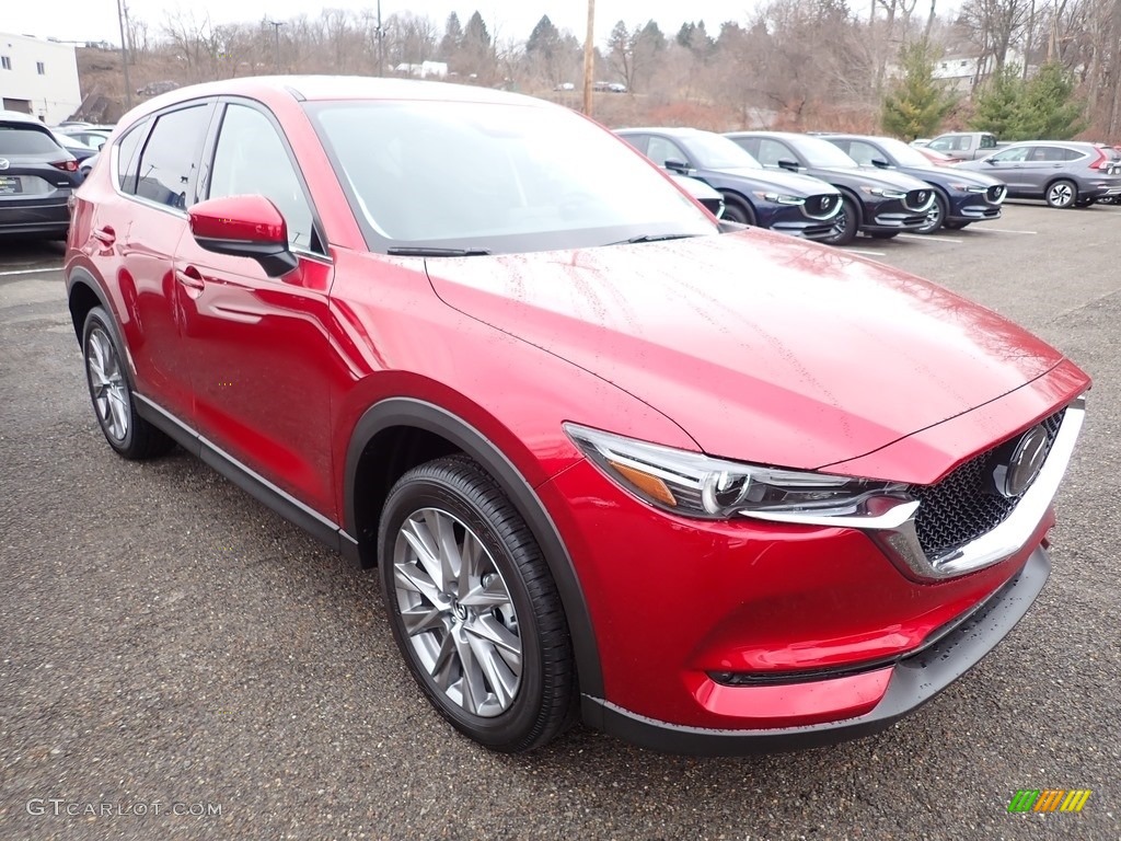 Soul Red Crystal Metallic 2020 Mazda CX-5 Grand Touring AWD Exterior Photo #137368186