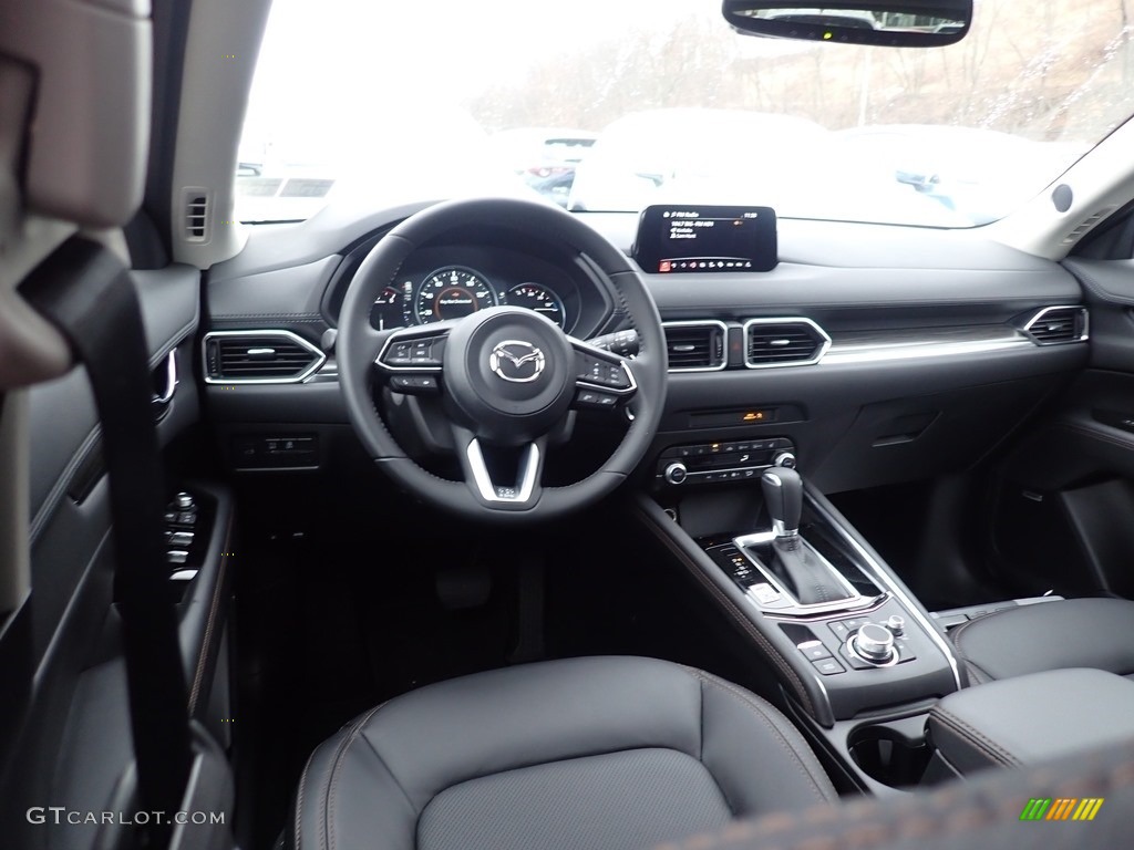 Black Interior 2020 Mazda CX-5 Grand Touring AWD Photo #137368327