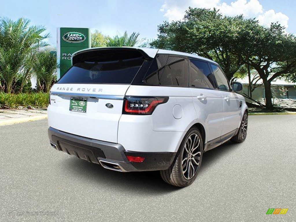 2020 Range Rover Sport HSE - Yulong White Metallic / Almond/Espresso photo #2