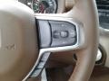 Light Frost Beige/Mountain Brown 2020 Ram 1500 Laramie Crew Cab 4x4 Steering Wheel