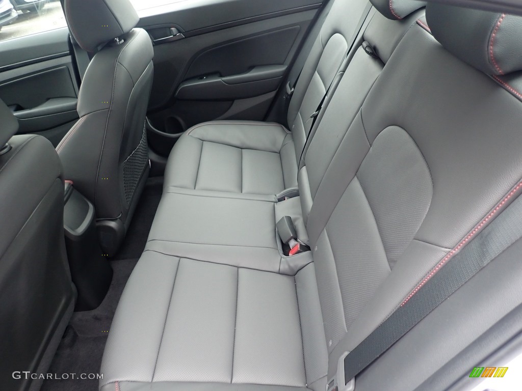 2020 Elantra Sport - Ceramic White / Black photo #8