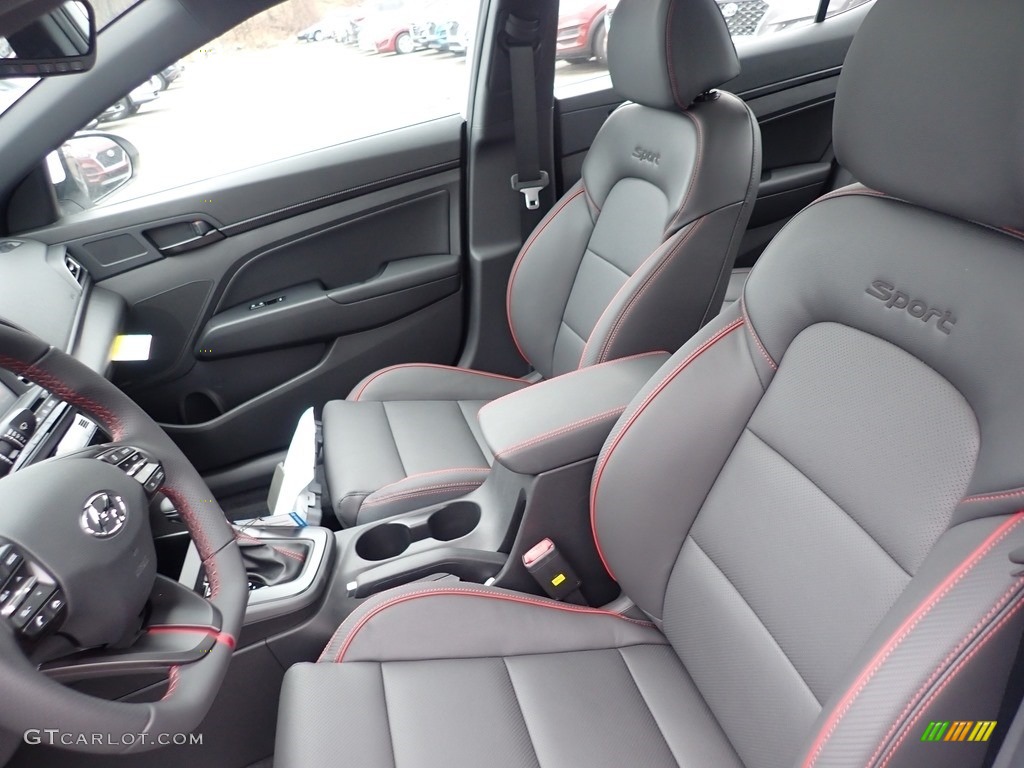 2020 Hyundai Elantra Sport Front Seat Photo #137371579