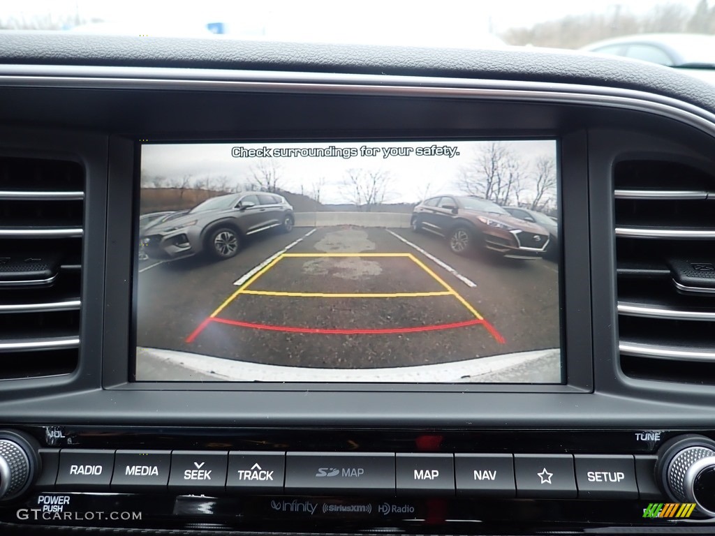 2020 Elantra Sport - Ceramic White / Black photo #14