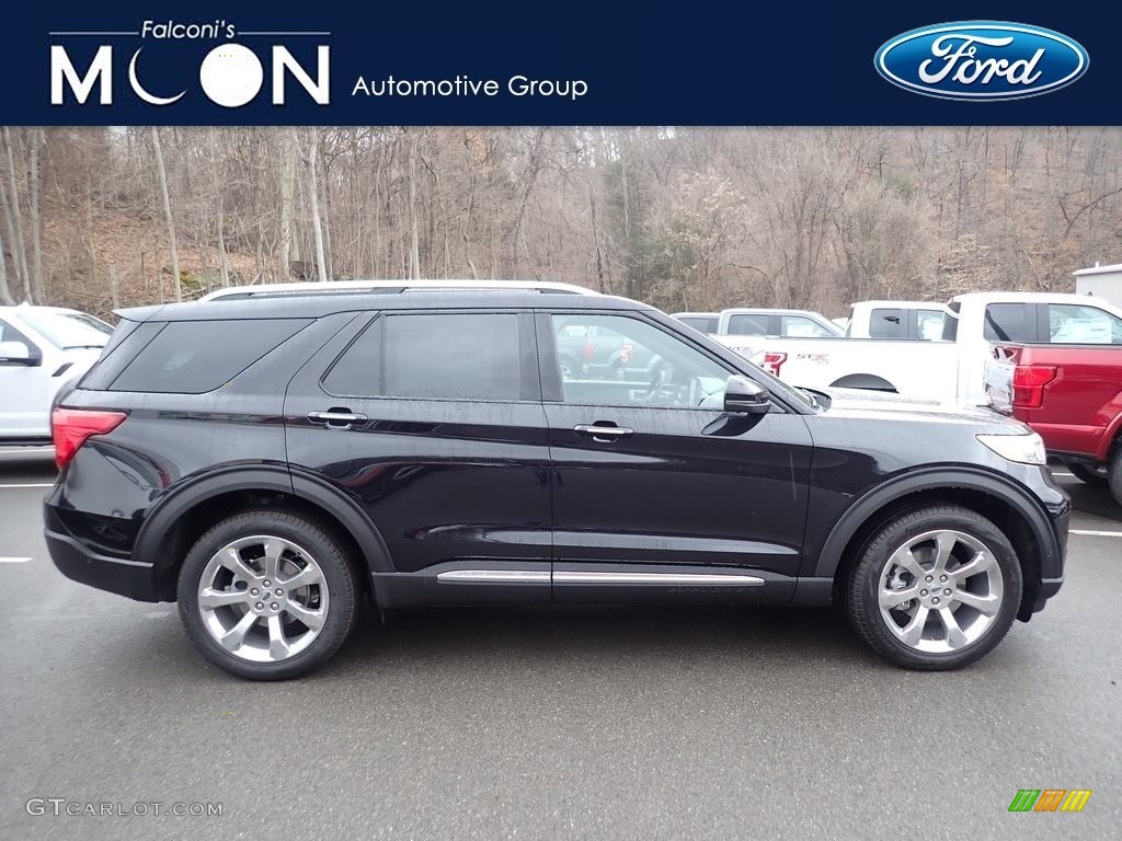 Agate Black Metallic Ford Explorer