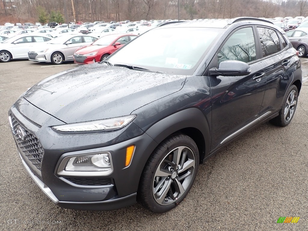 Thunder Gray 2020 Hyundai Kona Ultimate AWD Exterior Photo #137371819