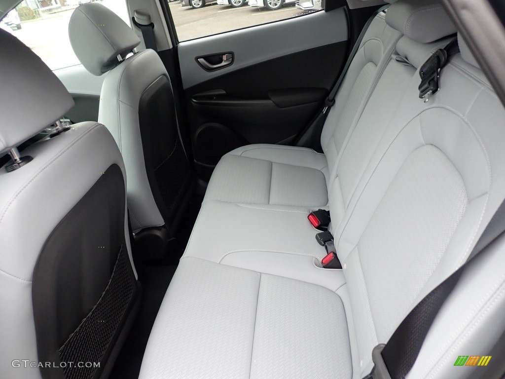 Black Interior 2020 Hyundai Kona Ultimate AWD Photo #137371885