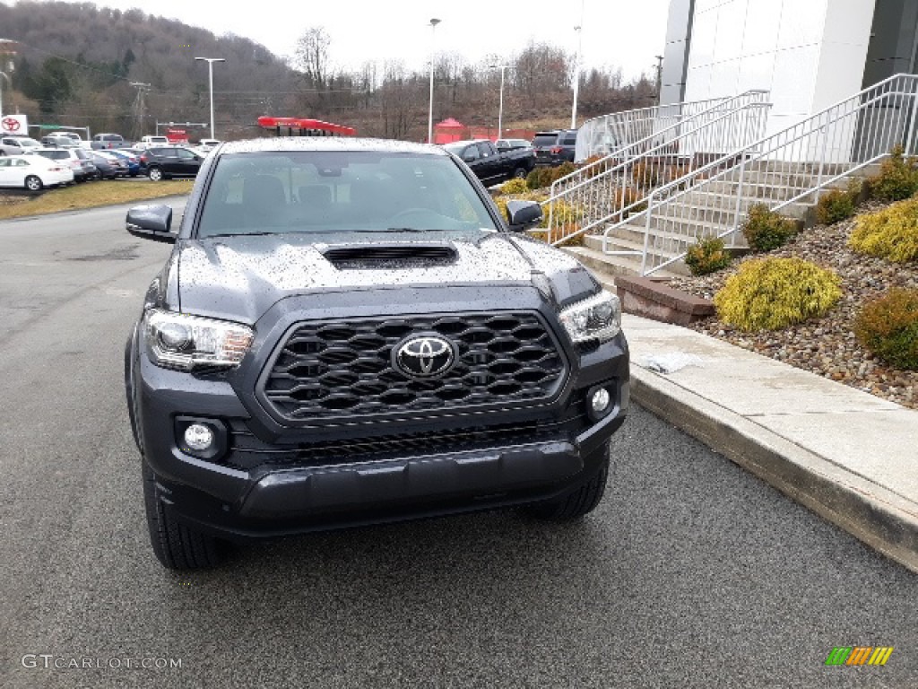 2020 Tacoma TRD Sport Double Cab 4x4 - Magnetic Gray Metallic / TRD Cement/Black photo #41