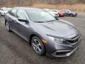 Modern Steel Metallic - Civic LX Sedan Photo No. 5
