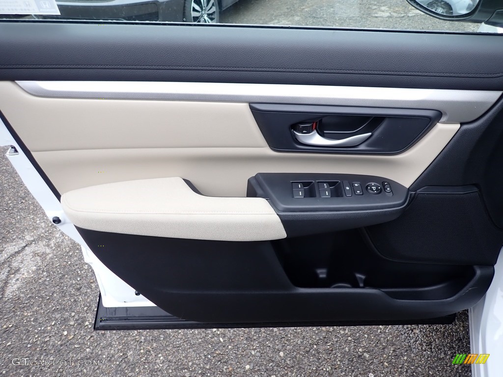 2020 Honda CR-V LX AWD Ivory Door Panel Photo #137374219
