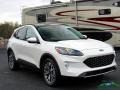 2020 Star White Metallic Tri-Coat Ford Escape Titanium 4WD  photo #7