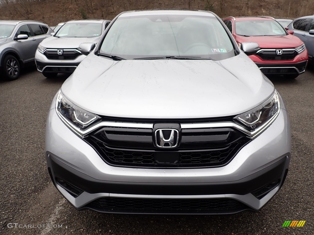 2020 CR-V EX AWD - Lunar Silver Metallic / Black photo #7