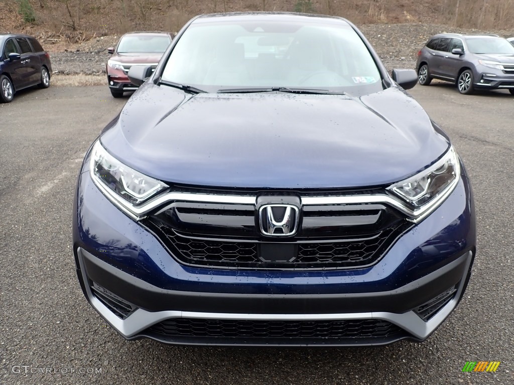 2020 CR-V LX AWD - Obsidian Blue Pearl / Gray photo #6