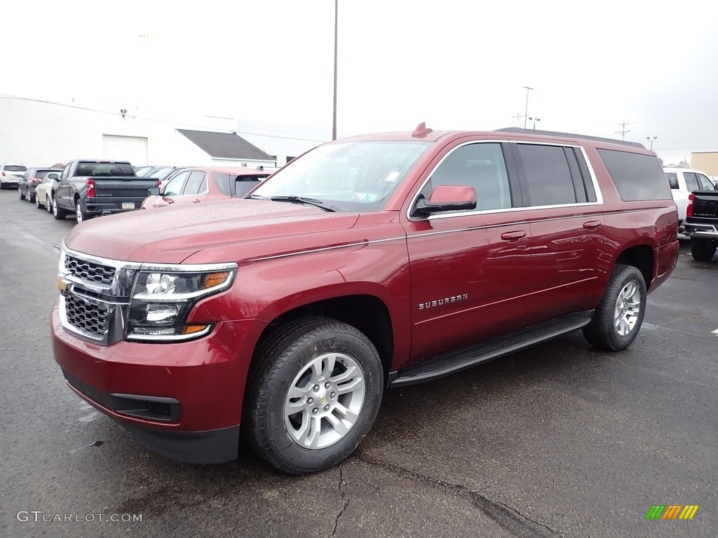 2020 Suburban LS 4WD - Siren Red Tintcoat / Jet Black photo #1