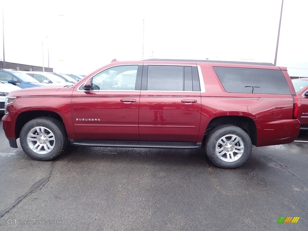 2020 Suburban LS 4WD - Siren Red Tintcoat / Jet Black photo #2