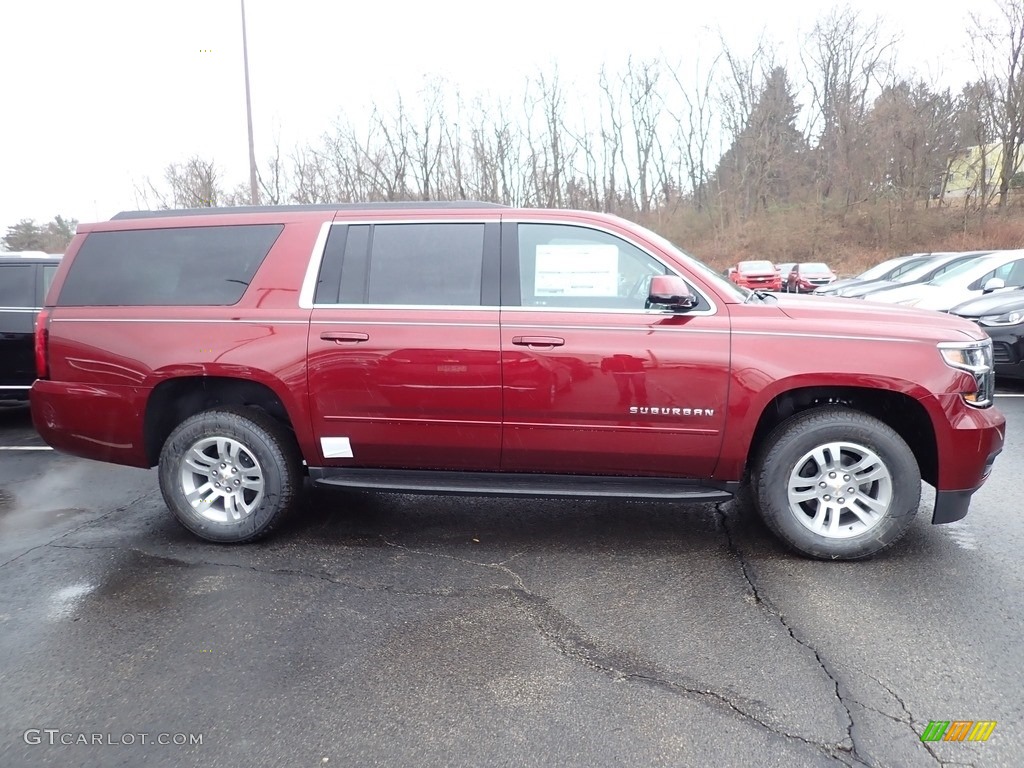 2020 Suburban LS 4WD - Siren Red Tintcoat / Jet Black photo #6