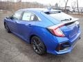 2020 Aegean Blue Metallic Honda Civic EX Hatchback  photo #2