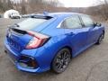 Aegean Blue Metallic - Civic EX Hatchback Photo No. 4