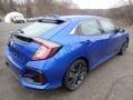 2020 Aegean Blue Metallic Honda Civic EX Hatchback  photo #4