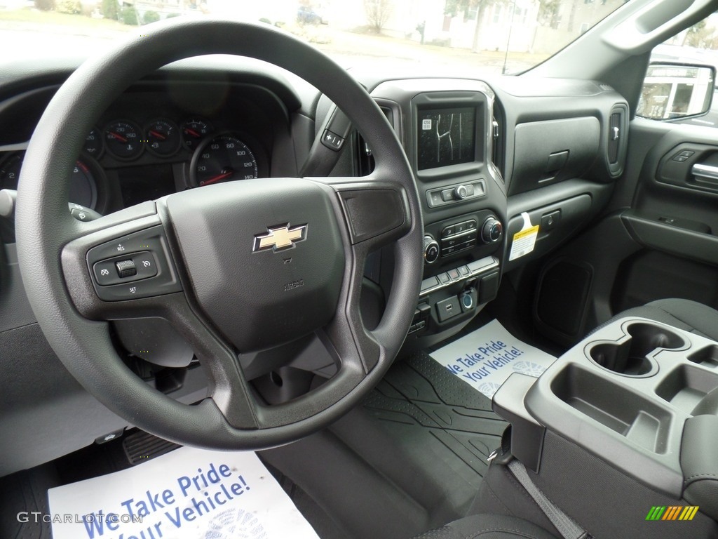 2020 Silverado 1500 Custom Double Cab 4x4 - Shadow Gray Metallic / Jet Black photo #21