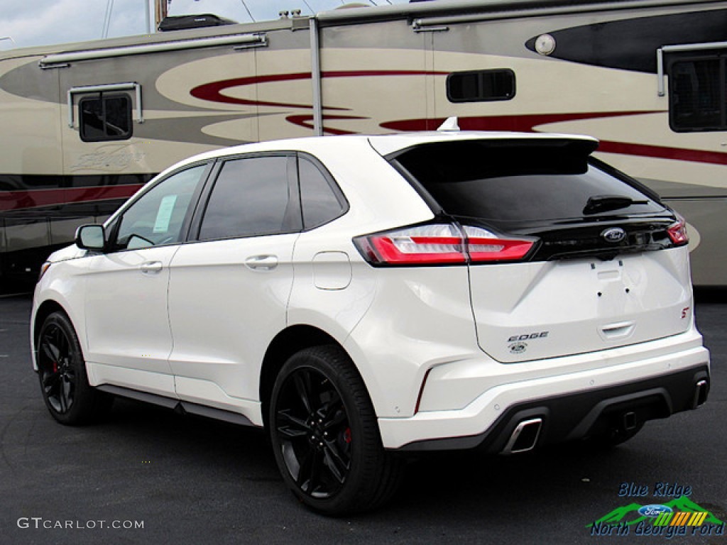2020 Edge ST AWD - Star White Metallic Tri-Coat / Ebony photo #3