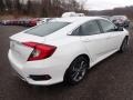 2020 Platinum White Pearl Honda Civic EX Sedan  photo #4