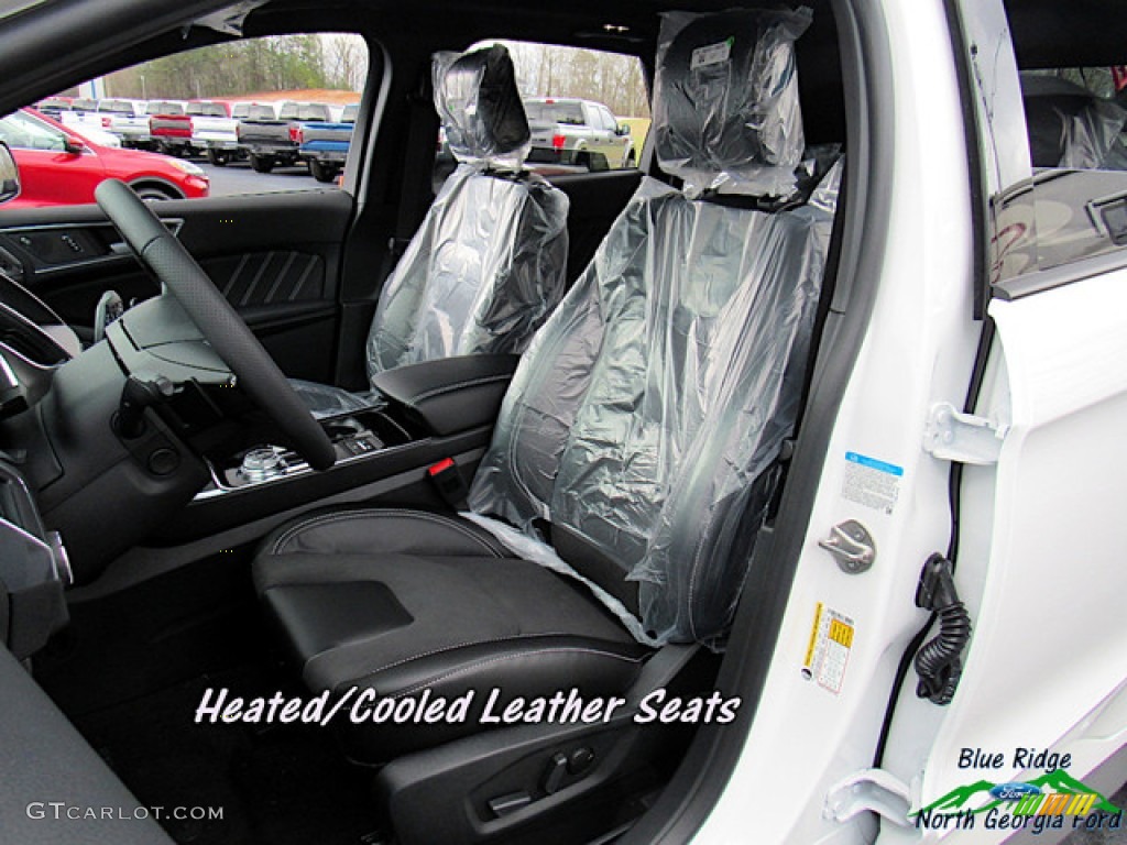 2020 Edge ST AWD - Star White Metallic Tri-Coat / Ebony photo #10