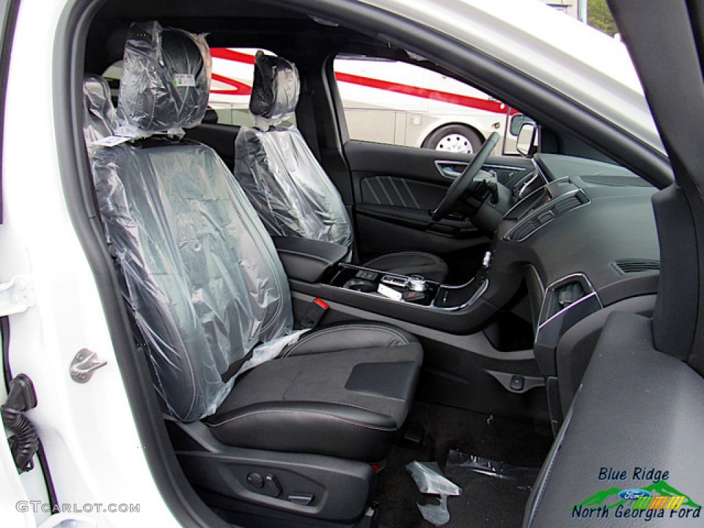 2020 Edge ST AWD - Star White Metallic Tri-Coat / Ebony photo #11