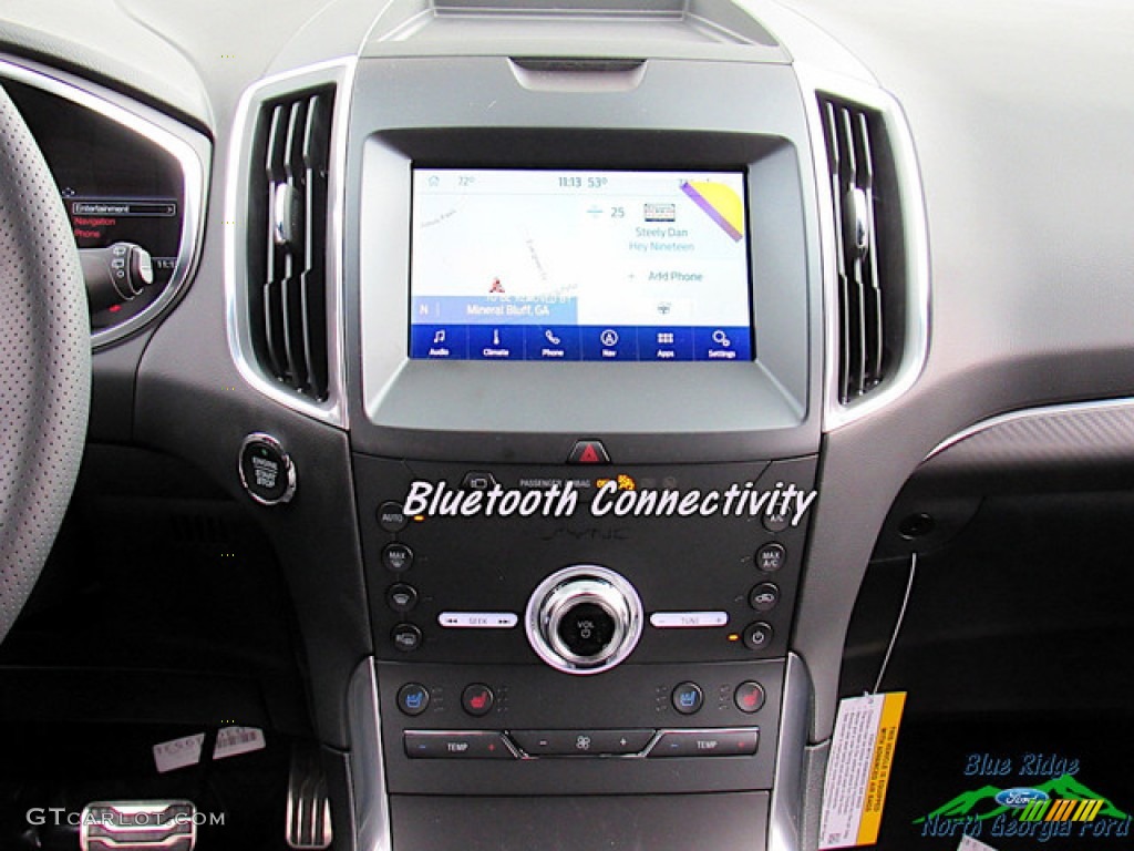 2020 Edge ST AWD - Star White Metallic Tri-Coat / Ebony photo #18