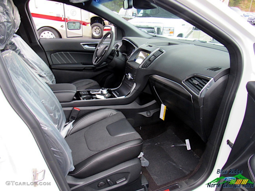 2020 Edge ST AWD - Star White Metallic Tri-Coat / Ebony photo #28