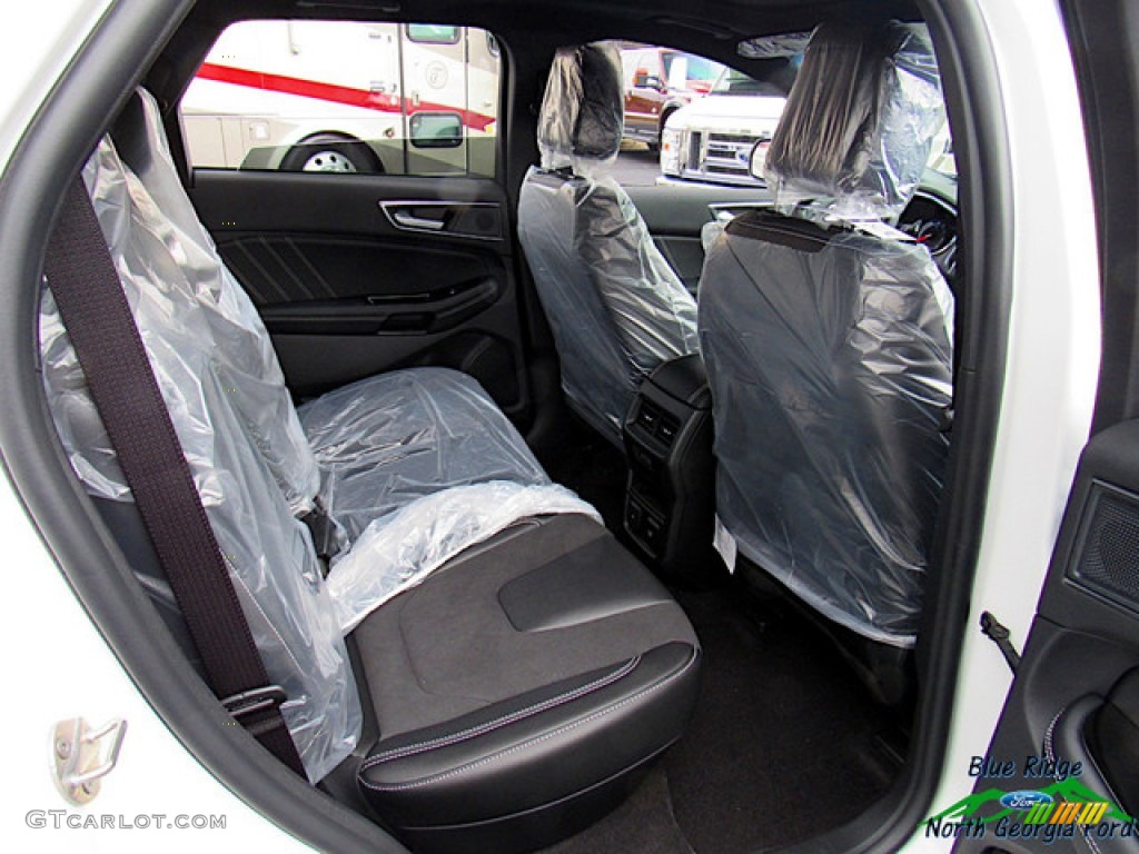 2020 Edge ST AWD - Star White Metallic Tri-Coat / Ebony photo #29